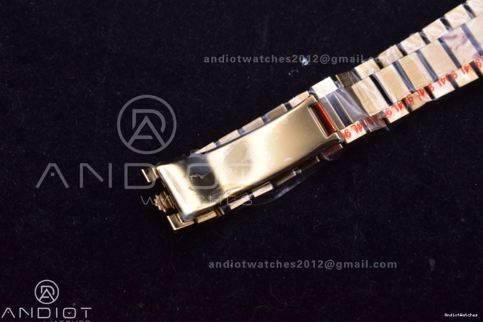 Diamond with Steel YG V5 Dial Bracelet vr3255 36 Grey 698 on 904L Square Edition Sophisticated DayDate Best Weight) QF President (Gain 0213